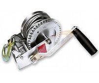 1200lbs STEEL CABLE HAND GEAR WINCH 4 BOAT ATV TRAILER